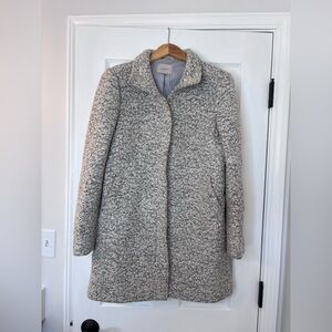 LOFT Women's Cream Teddy Jacket